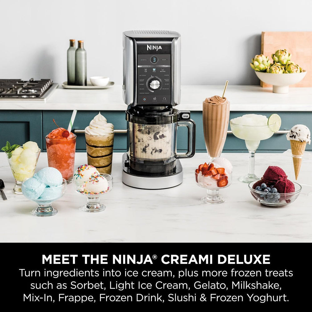 Ninja CREAMi Deluxe 10-in-1 IJs- & Drankmaker [NC501UK]
